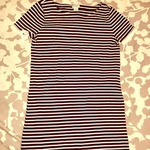 J.Crew Striped Mini Dress Size XXS